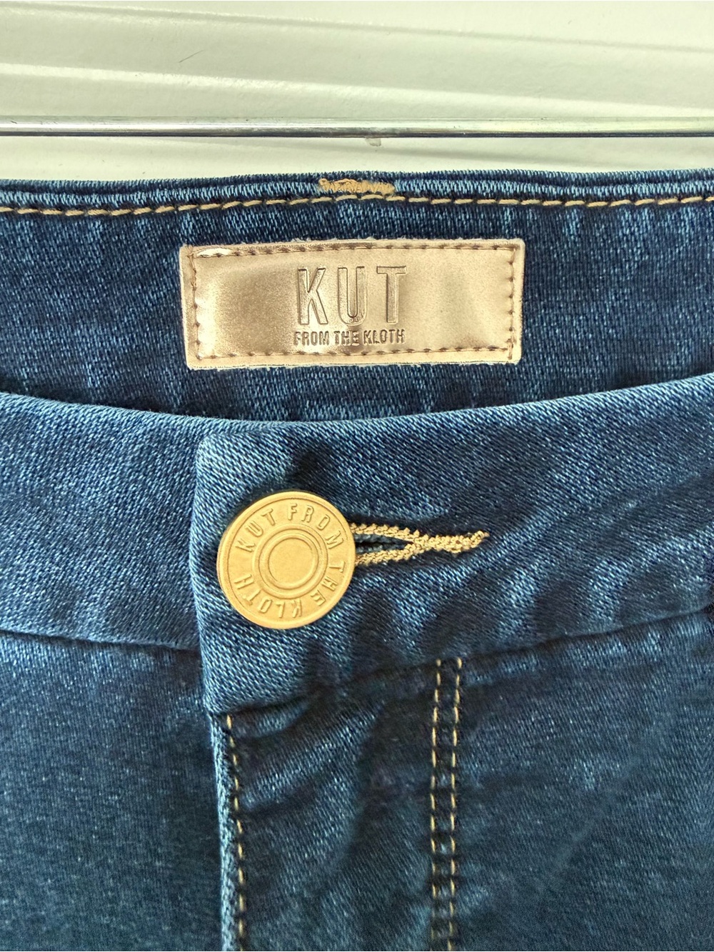 Kut from the Kloth Wide-Leg Jeans in Dark Indigo - Picture 2 of 4